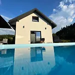 Viking Z Prywatnym Ogrzewanym Basenem Sauna Oraz Balia Z Jacuzzi Chalet Gródek Nad Dunajcem