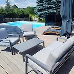 Chalet Viking Z Prywatnym Ogrzewanym Basenem Sauna Oraz Balia Z Jacuzzi
