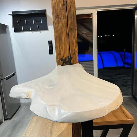 Viking Z Prywatnym Ogrzewanym Basenem Sauna Oraz Balia Z Jacuzzi Chalet Gródek Nad Dunajcem