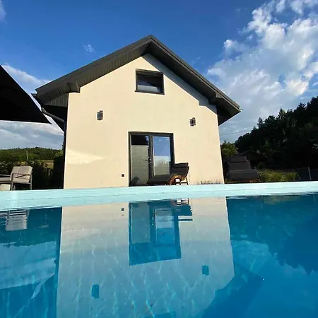 Viking Z Prywatnym Ogrzewanym Basenem Sauna Oraz Balia Z Jacuzzi Dağ evi Gródek Nad Dunajcem
