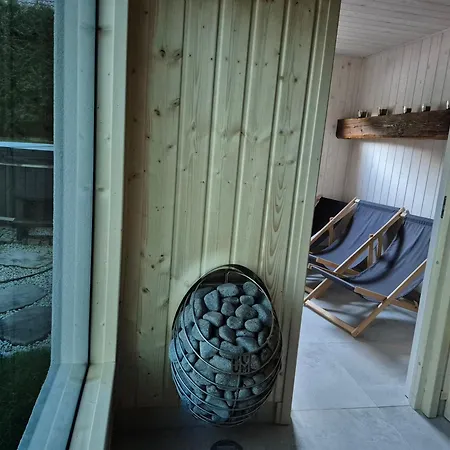 Viking Z Prywatnym Ogrzewanym Basenem Sauna Oraz Balia Z Jacuzzi