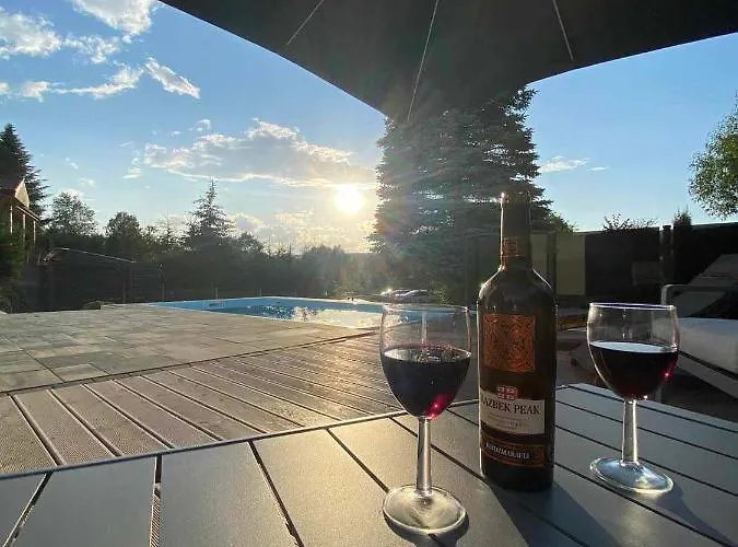 Viking Z Prywatnym Ogrzewanym Basenem Sauna Oraz Balia Z Jacuzzi Gródek Nad Dunajcem